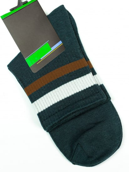 Шкарпетки та гольфи ISSA Plus модель GNS-142_blue — фото - INTERTOP