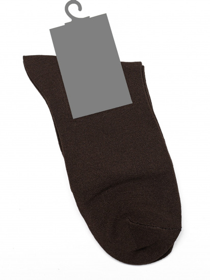 Шкарпетки та гольфи ISSA Plus модель GNS-145_brown — фото - INTERTOP
