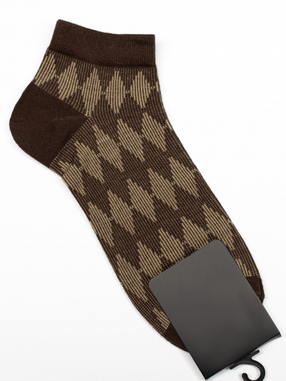 Шкарпетки та гольфи ISSA Plus модель GNS-146_brown — фото - INTERTOP