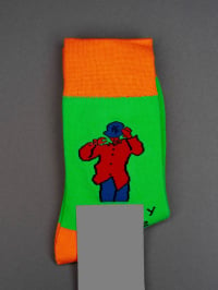 Зелений - Шкарпетки ISSA Plus