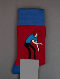 Червоний - Шкарпетки ISSA Plus