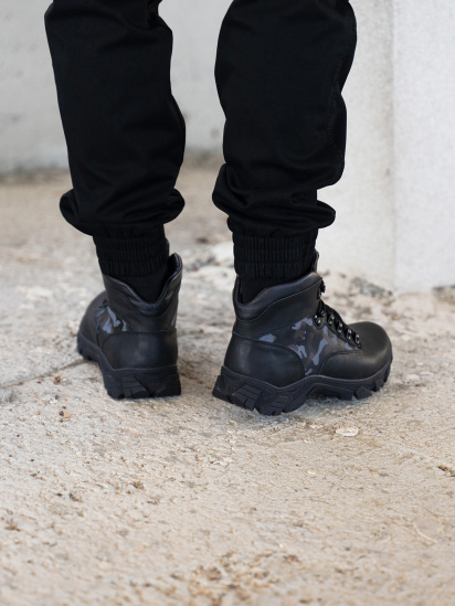 Ботинки ISSA Plus модель GOB2-145_black — фото 4 - INTERTOP