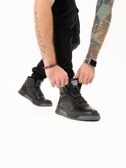 Ботинки ISSA Plus модель GOB2-147_black — фото - INTERTOP