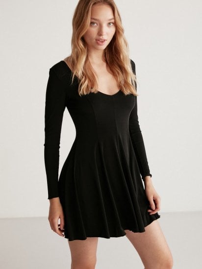 Платье мини Grimelange Zeyna модель ZEYNA01042023/Black — фото - INTERTOP