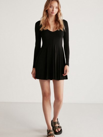 Платье мини Grimelange Zeyna модель ZEYNA01042023/Black — фото 3 - INTERTOP
