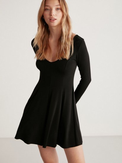 Платье мини Grimelange Zeyna модель ZEYNA01042023/Black — фото 4 - INTERTOP