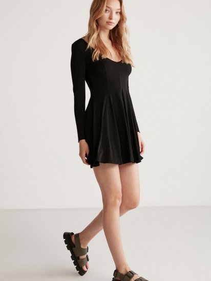 Платье мини Grimelange Zeyna модель ZEYNA01042023/Black — фото 5 - INTERTOP
