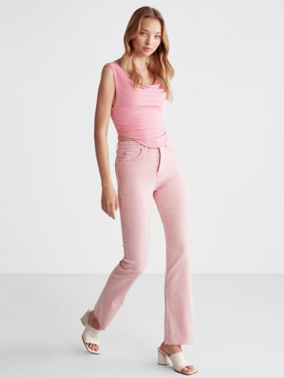Прямые джинсы Grimelange Malina модель MALINA01042023/Pink — фото - INTERTOP