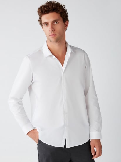Рубашка Grimelange Onyx модель ONYX01092022/White — фото - INTERTOP