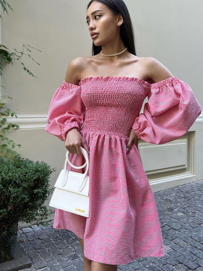 Платье мини Jadone Fashion модель Geliya_krasnoye — фото - INTERTOP