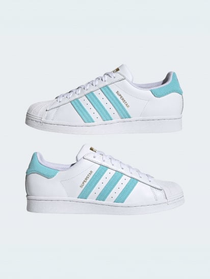 Кеди низькі Adidas Superstar модель H00206 — фото 4 - INTERTOP