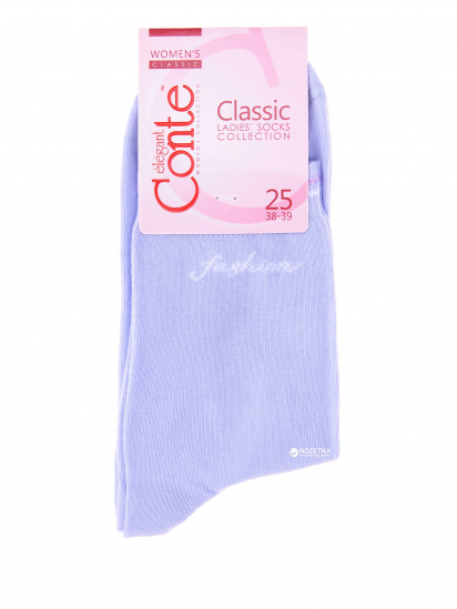 Шкарпетки та гольфи Conte Elegant модель 7С-22СП 045 блідо-фіолетовий — фото - INTERTOP