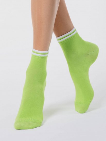 Шкарпетки та гольфи Conte Elegant модель 7С-32СП 010 салатовий — фото - INTERTOP