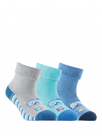 Шкарпетки та гольфи Conte Kids модель 6С-19СП 053 блакитний — фото - INTERTOP