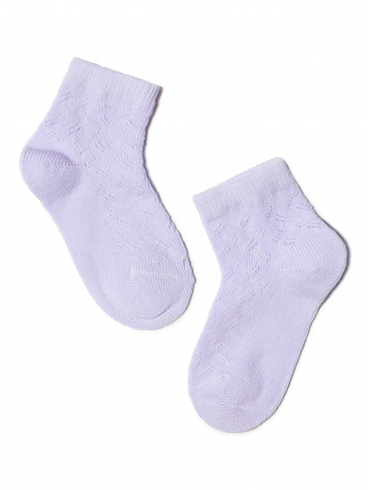 Шкарпетки та гольфи Conte Kids модель 7С-76 СП 113 блідо-фіолетовий — фото - INTERTOP