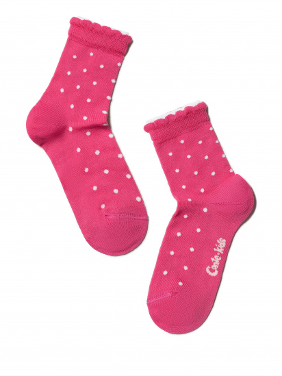 Набір шкарпеток Conte Kids модель 7С-90СП,7С-100СП 705 біл-рож — фото 3 - INTERTOP