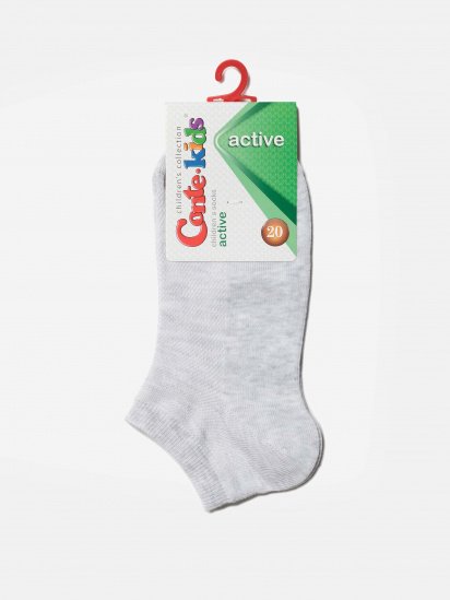 Шкарпетки та гольфи Conte Kids модель 19С-180СП 484 світло-сірий — фото - INTERTOP