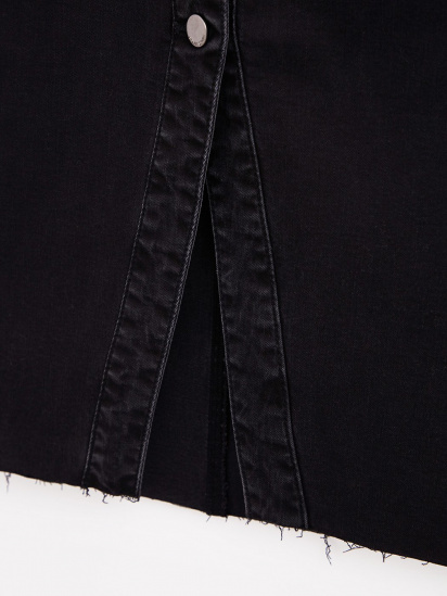 Джинсовая юбка Conte Elegant модель CON-439-washed black — фото 7 - INTERTOP