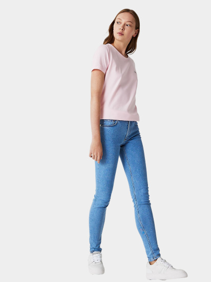 Скинни джинсы Lacoste модель HF5612PKUX — фото - INTERTOP