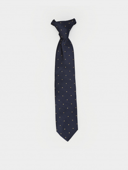 Краватка H&M модель 0769086_т.синій з золотим — фото - INTERTOP