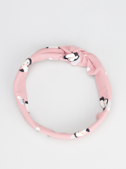 Повязка на голову H&M модель 0896107_рожевий комб. — фото - INTERTOP