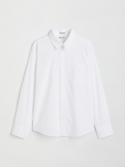 Рубашка H&M модель 0337777_білий — фото - INTERTOP