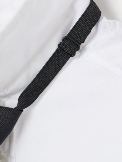 Рубашка H&M модель 0755686_білий з чорним — фото - INTERTOP