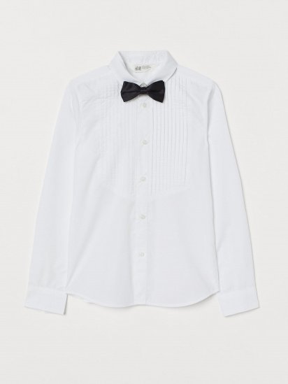 Рубашка H&M модель 0801128_білий_набір — фото - INTERTOP