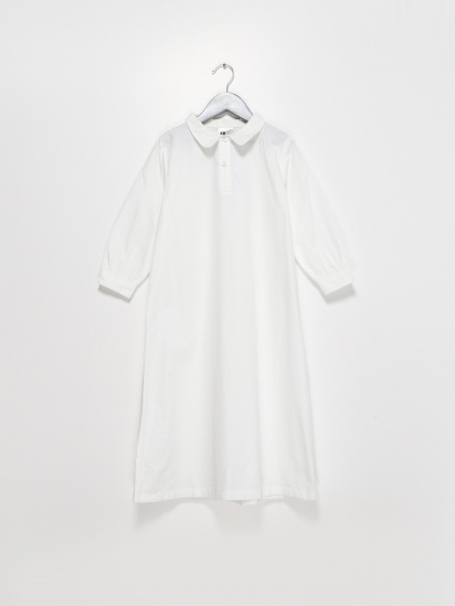 Платье мини H&M модель 0399578_білий — фото - INTERTOP