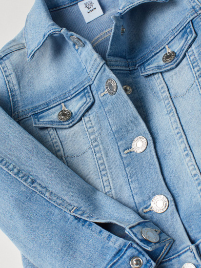 Джинсова куртка H&M модель 0739863_блакитний — фото - INTERTOP