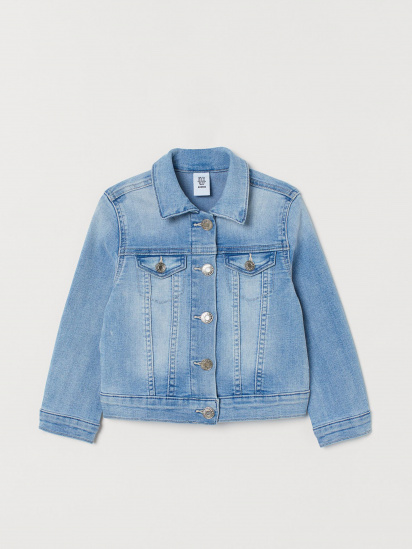 Джинсовая куртка H&M модель 0739863_блакитний — фото - INTERTOP