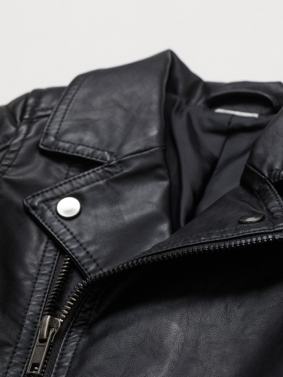 Демісезонна куртка H&M модель 0864547_чорний — фото - INTERTOP