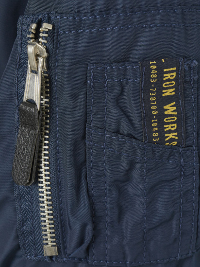 Демісезонна куртка H&M модель 0686707_т.синій — фото - INTERTOP