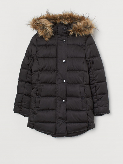 Демісезонна куртка H&M модель 0872135_чорний — фото - INTERTOP