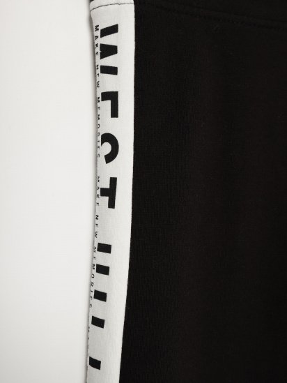 Леггинсы H&M модель 0865977_чорний з білим — фото - INTERTOP