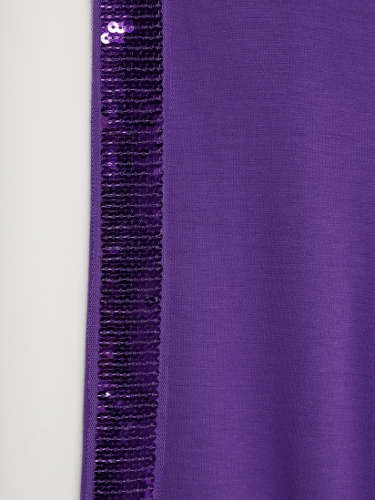 Штани повсякденні H&M модель 0154564_фіолетовий — фото - INTERTOP