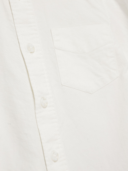 Сорочка H&M модель 0181920_білий з сірим — фото - INTERTOP