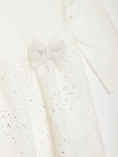 Платье мини H&M модель 0246710_білий — фото - INTERTOP