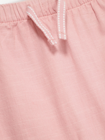 Штани повсякденні H&M модель 0394524_рожевий — фото - INTERTOP