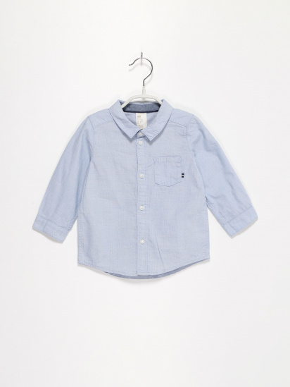 Рубашка H&M модель 0507981_с.синій — фото - INTERTOP