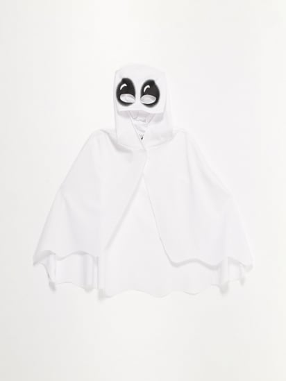 Пальто H&M модель 0519219_білий з чорним — фото - INTERTOP