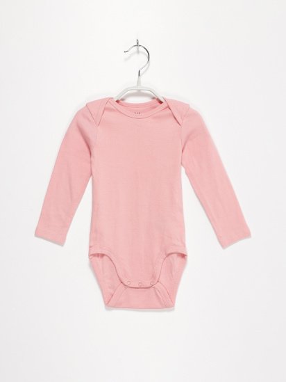 Боді для немовлят H&M модель 0533261_рожевий — фото - INTERTOP