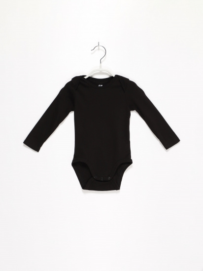 Боді для немовлят H&M модель 0533261_чорний — фото - INTERTOP