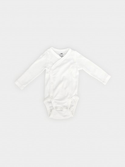 Боди для младенцев H&M модель 0694298_білий — фото - INTERTOP