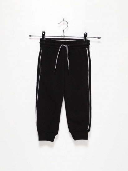 Штаны спортивные H&M модель 0754598_чорний з білим — фото - INTERTOP