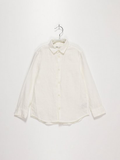 Рубашка H&M модель 0761372_білий — фото - INTERTOP