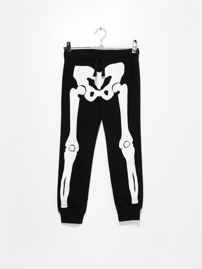 Штаны спортивные H&M модель 0938632_чорний з білим — фото - INTERTOP