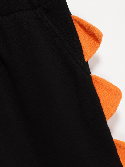 Штани спортивні H&M модель 0767256_чорний з помаранчевим — фото 2 - INTERTOP