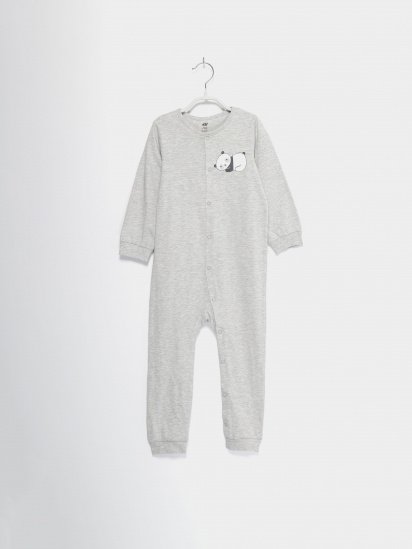 Боді для немовлят H&M модель 0769102_сірий — фото - INTERTOP