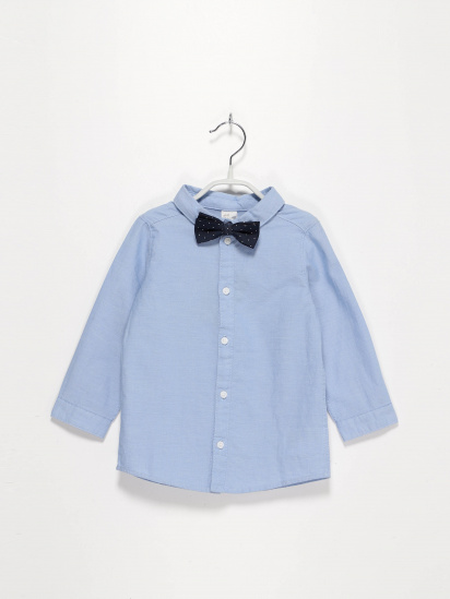 Рубашка H&M модель 0775623_синій — фото - INTERTOP